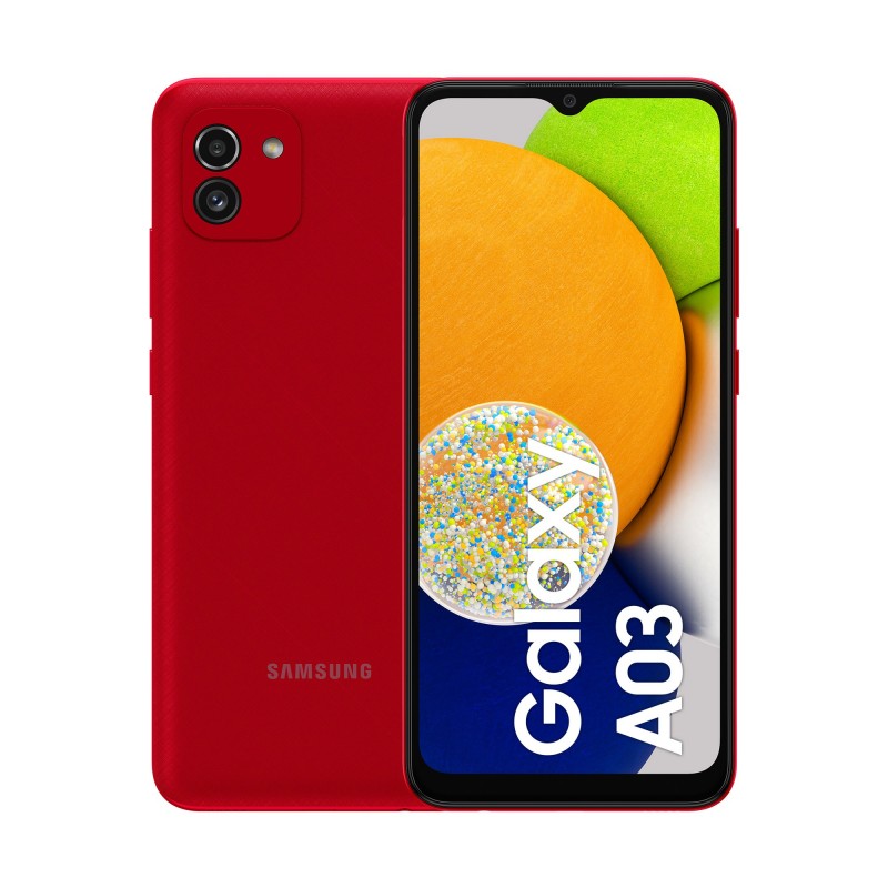 Samsung Galaxy A03 SM-A035G DSN 16,5 cm (6.5") Doppia SIM Android 11 4G Mini-USB B 4 GB 64 GB 5000 mAh Rosso