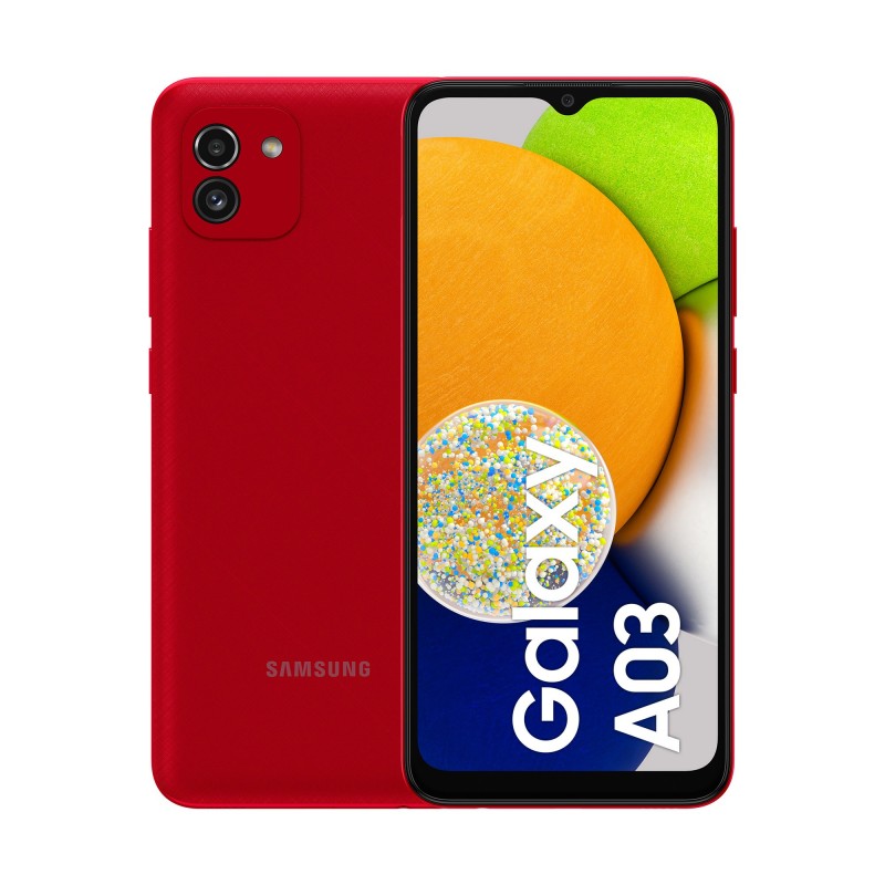 Samsung Galaxy A03 SM-A035G DSN 16.5 cm (6.5") Dual SIM Android 11 4G Mini-USB B 4 GB 64 GB 5000 mAh Red