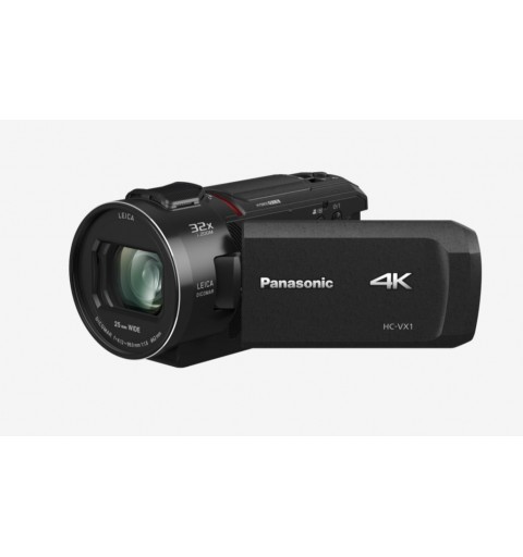 Panasonic HC-VX1EG Videocámara manual 8,57 MP MOS BSI 4K Ultra HD Negro