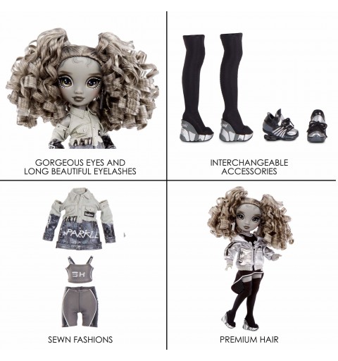 Rainbow High Shadow High Doll- Nicole Steel