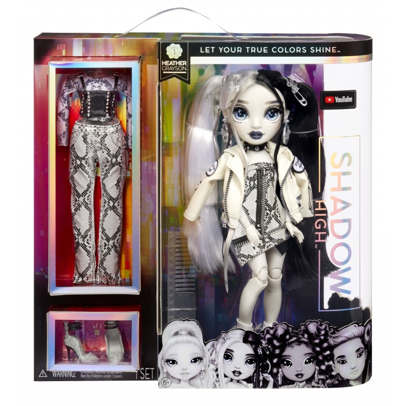 Rainbow High Shadow High Doll- Heather Grayson