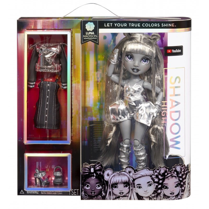 Rainbow High Shadow High Doll - Luna Madison