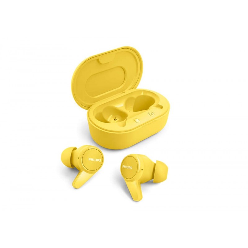 Philips 1000 series TAT1207YL 00 headphones headset Wireless In-ear Bluetooth Yellow