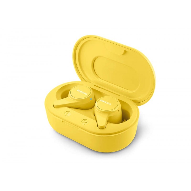 Philips 1000 series TAT1207YL 00 headphones headset Wireless In-ear Bluetooth Yellow
