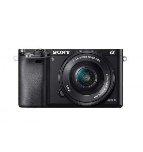 Sony Alpha 6000L, fotocamera mirrorless con obiettivo 16-50 mm, attacco E, sensore APS-C, 24.3 MP