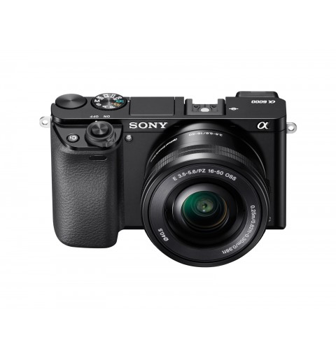 Sony Alpha 6000L, fotocamera mirrorless con obiettivo 16-50 mm, attacco E, sensore APS-C, 24.3 MP