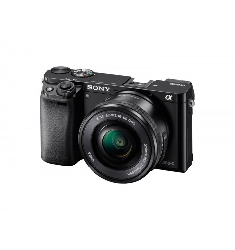 Sony Alpha 6000L, fotocamera mirrorless con obiettivo 16-50 mm, attacco E, sensore APS-C, 24.3 MP