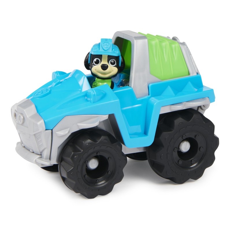 PAW Patrol , Rex’s Dinosaur Rescue Vehicle with Collectible Action Figure, Kids Toys for Ages 3 and Up