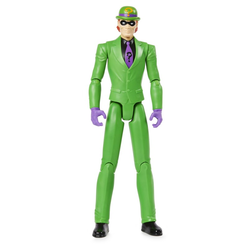 DC Comics Batman 12-inch The Riddler Action Figure, Kids Toys for Boys Aged 3 and up