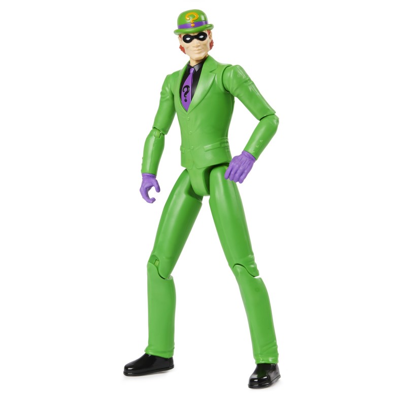 DC Comics Batman 12-inch The Riddler Action Figure, Kids Toys for Boys Aged 3 and up