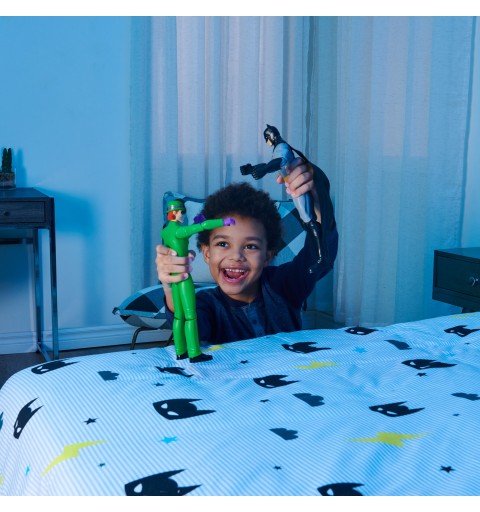DC Comics BATMAN - FIGURA ENIGMA RIDDLER 30 CM - - Muñeco Riddler 30 cm Articulado - 6061531 - Juguete Niños 3 Años +