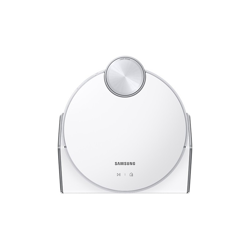 Samsung Jet Bot AI+ aspiradora robotizada 0,2 L Sin bolsa Plata, Blanco