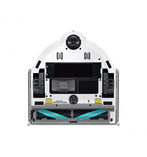 Samsung Jet Bot AI+ aspiradora robotizada 0,2 L Sin bolsa Plata, Blanco