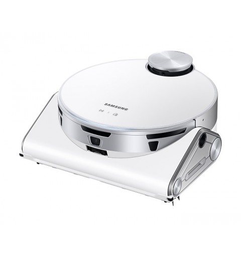 Samsung Jet Bot AI+ aspiradora robotizada 0,2 L Sin bolsa Plata, Blanco