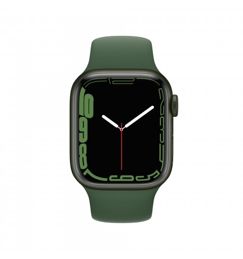 Apple Watch Series 7 41 mm OLED Vert GPS (satellite)