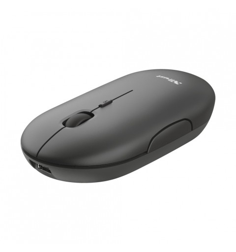 Trust Puck mouse Ambidestro RF senza fili + Bluetooth Ottico 1600 DPI