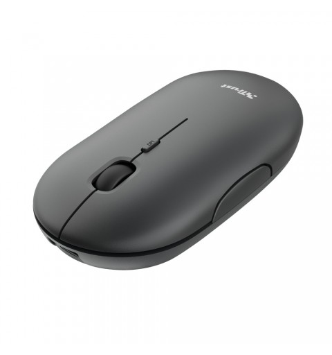 Trust Puck mouse Ambidestro RF senza fili + Bluetooth Ottico 1600 DPI