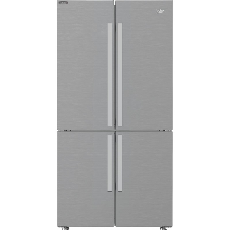 Beko GN1406231XBN frigorifero side-by-side Libera installazione 572 L F Acciaio inossidabile