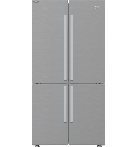 Beko GN1406231XBN side-by-side refrigerator Freestanding 572 L F Stainless steel