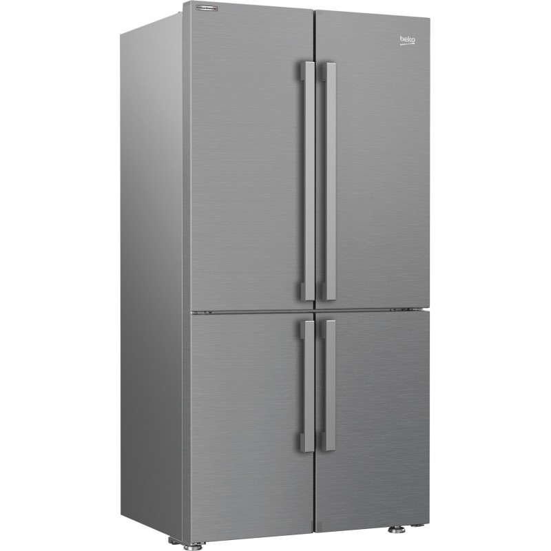 Beko GN1406231XBN frigo américain Autoportante 572 L F Acier inoxydable