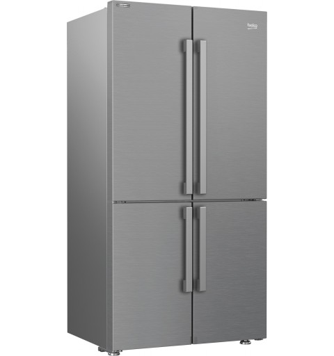 Beko GN1406231XBN frigorifero side-by-side Libera installazione 572 L F Acciaio inossidabile