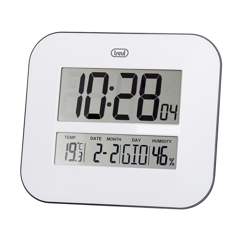 Trevi OM 3520 D Horloge murale numérique Rectangle Blanc