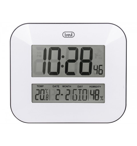 Trevi OM 3520 D Horloge murale numérique Rectangle Blanc