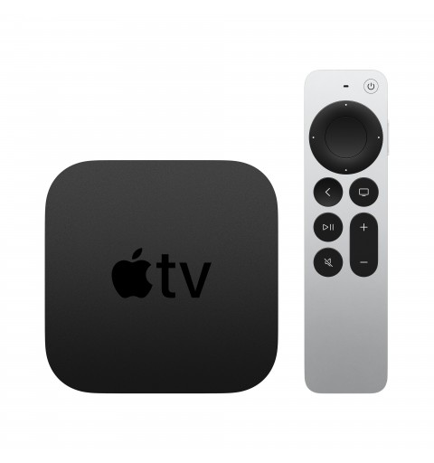 Apple TV 4K Black, Silver 4K Ultra HD 32 GB Wi-Fi Ethernet LAN
