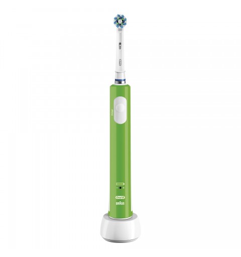 Oral-B PRO Spazzolino elettrico ricaricabile 600 CrossAction Green Edition Braun