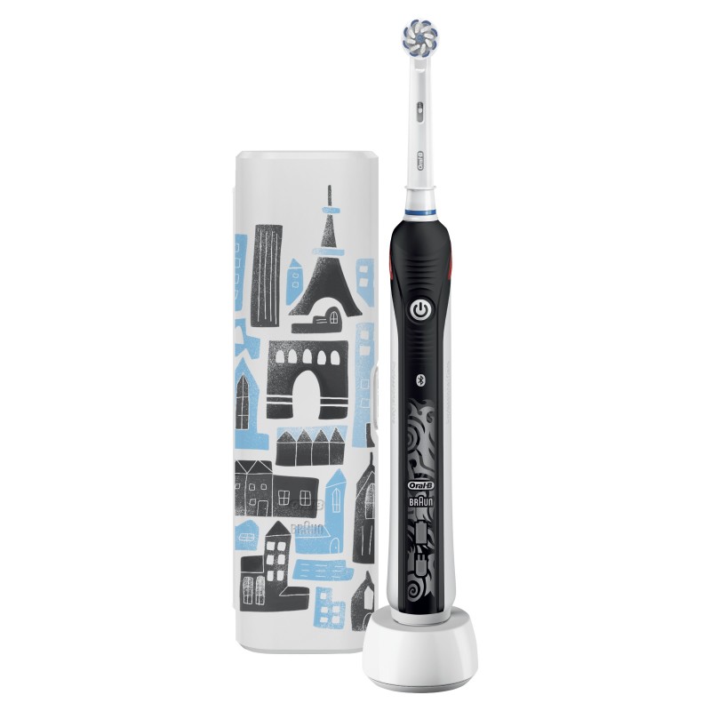 Oral-B SmartSeries 80336913 Elektrische Zahnbürste Teenager Rotierende Zahnbürste Schwarz, Weiß