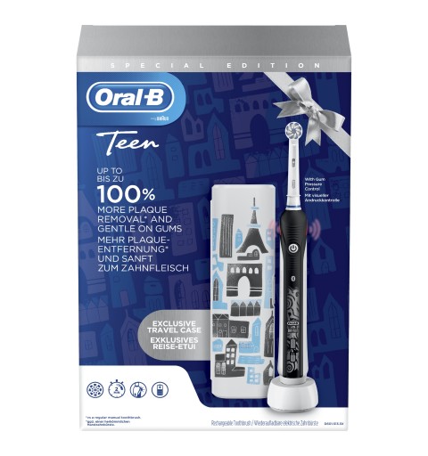 Oral-B SmartSeries 80336913 electric toothbrush Teens Rotating toothbrush Black, White
