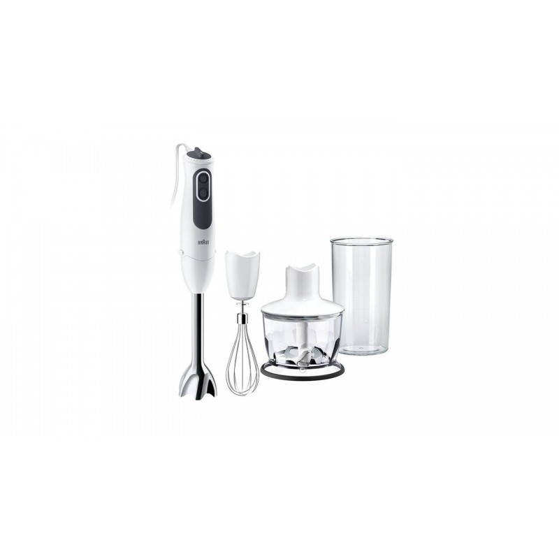 Braun MQ 3135 WH Sauce 0,5 L Batidora de inmersión 750 W Negro, Blanco