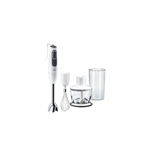 Braun MQ 3135 WH Sauce 0,5 L Batidora de inmersión 750 W Negro, Blanco