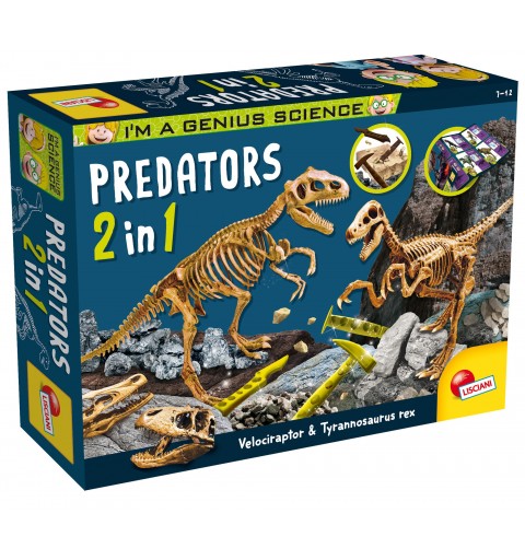 Lisciani I'm a Genius Predators 2 in 1