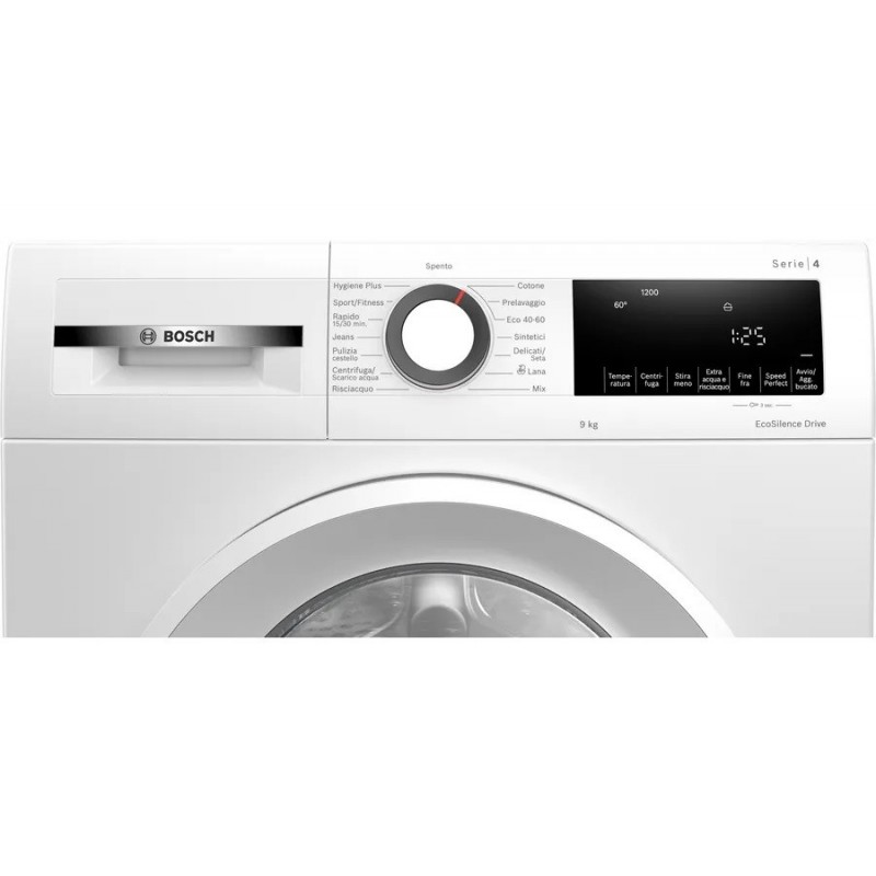 Bosch Serie 4 WGG04200IT machine à laver Charge avant 9 kg 1151 tr min A Blanc