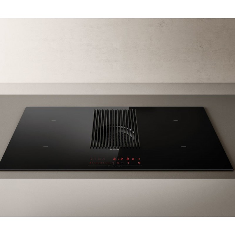 Elica NIKOLATESLA PRIME BL A 83 Noir Intégré (placement) 83 cm Plaque avec zone à induction 4 zone(s)
