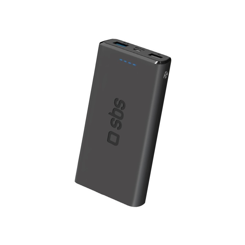 SBS TTBB10000FASTK power bank Lithium Polymer (LiPo) 10000 mAh Black