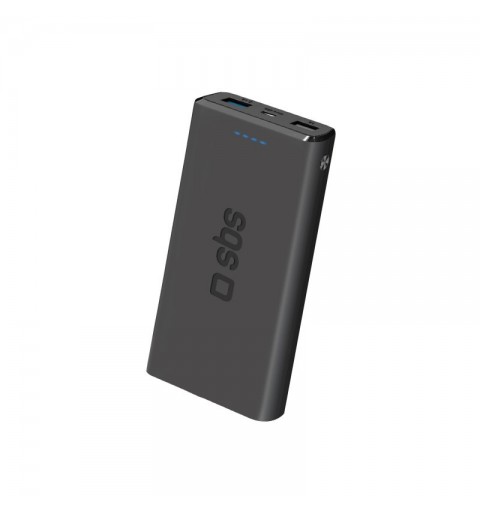 SBS TTBB10000FASTK batería externa Polímero de litio 10000 mAh Negro