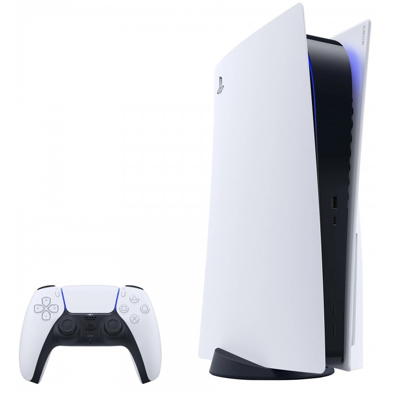 Sony PlayStation 5 825 Go Wifi Noir, Blanc