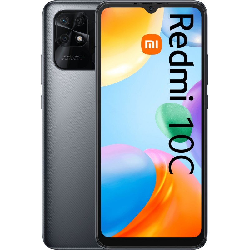 Xiaomi Redmi 10C 17 cm (6.71") Dual SIM Android 11 4G USB Type-C 3 GB 64 GB 5000 mAh Grey