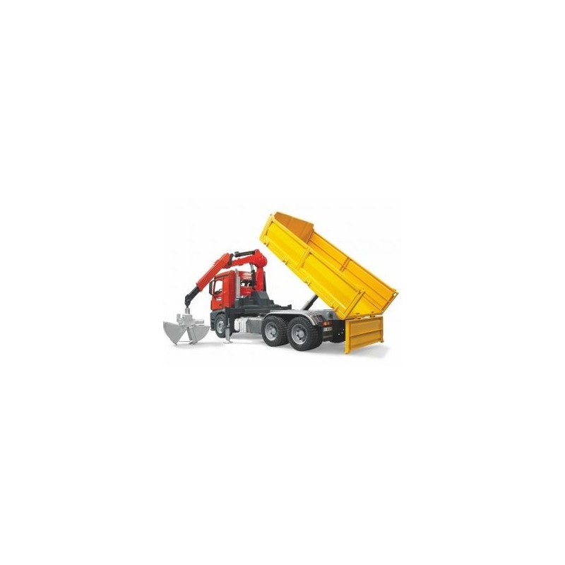 BRUDER MB Arocs Construction truck with accessories
