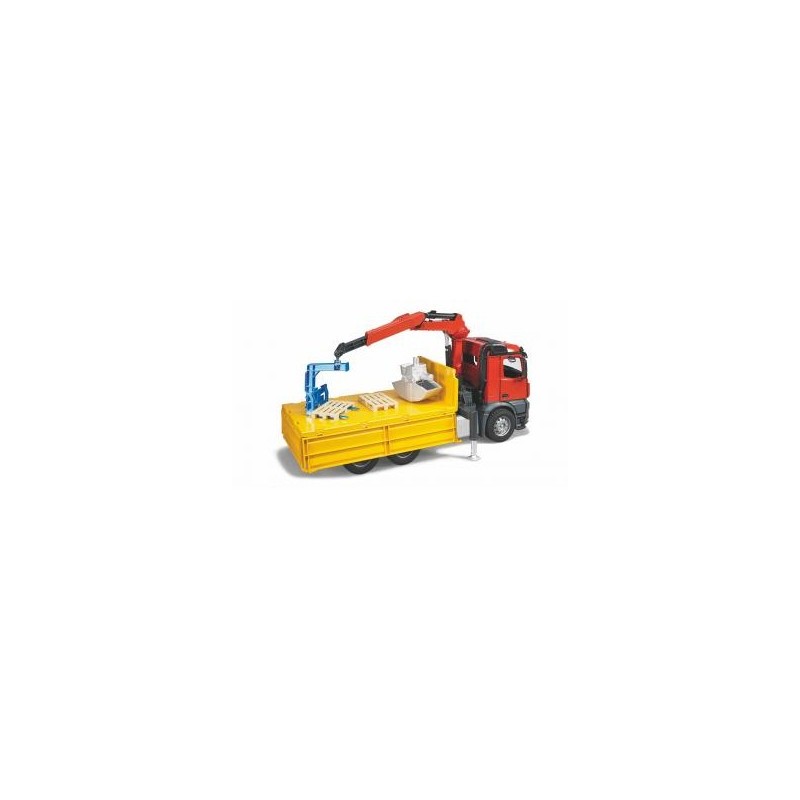 BRUDER MB Arocs Construction truck with accessories