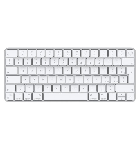 Apple Magic Tastatur USB + Bluetooth Italienisch Aluminium, Weiß