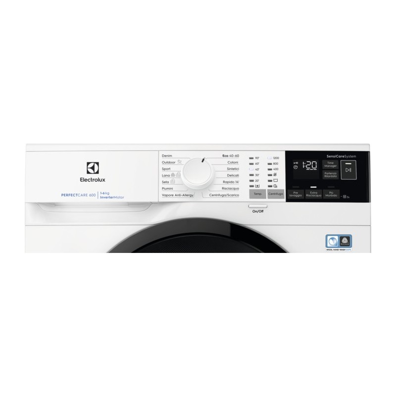 Electrolux EW6S462I Waschmaschine Frontlader 6 kg C Weiß