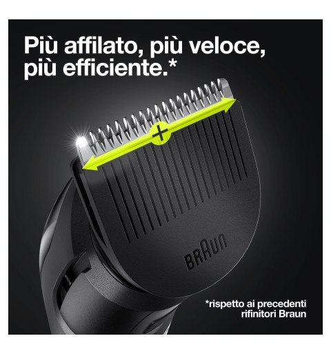 Braun All-in-one Rifinitore Tutto-In-Uno 5 MGK5355, Regolabarba Uomo 7-In-1, Tagliacapelli, Per Viso, Capelli