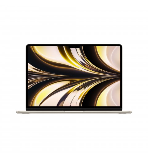 Apple MacBook Air 13-inch M2 chip with 8-core CPU and 8-core GPU, 256GB - Starlight