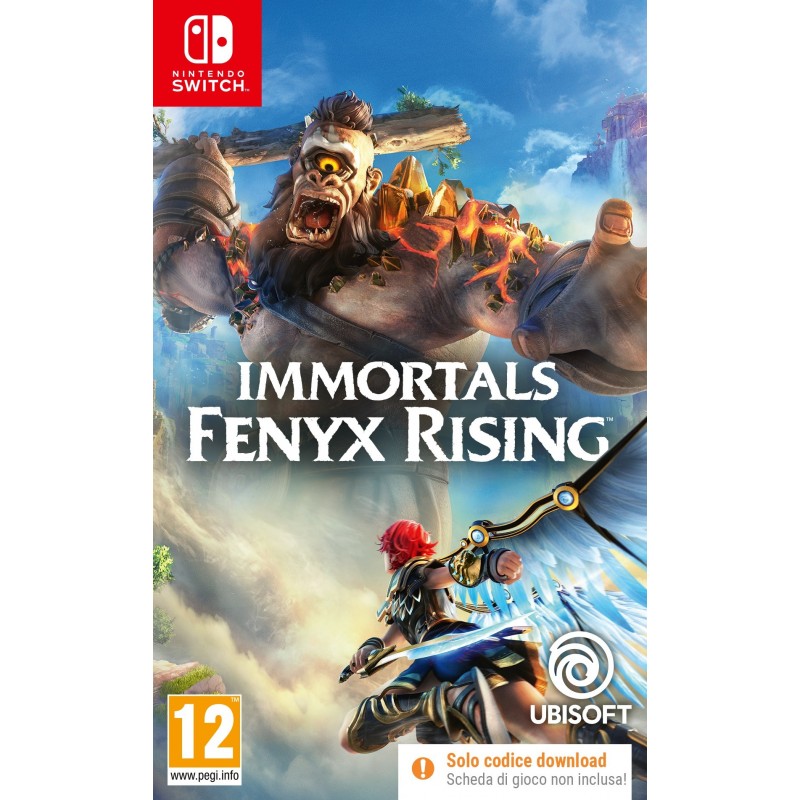 Ubisoft Immortals Fenyx Rising Code in Box ITA Switch