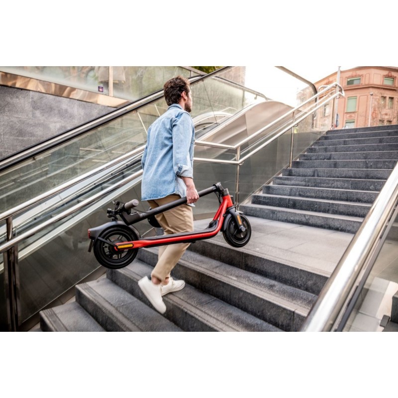 Ninebot by Segway Monopattino elettrico D18E con 18 km di autonomia e ruote da 10" con camera d'aria