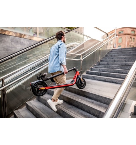 Ninebot by Segway Monopattino elettrico D18E con 18 km di autonomia e ruote da 10" con camera d'aria