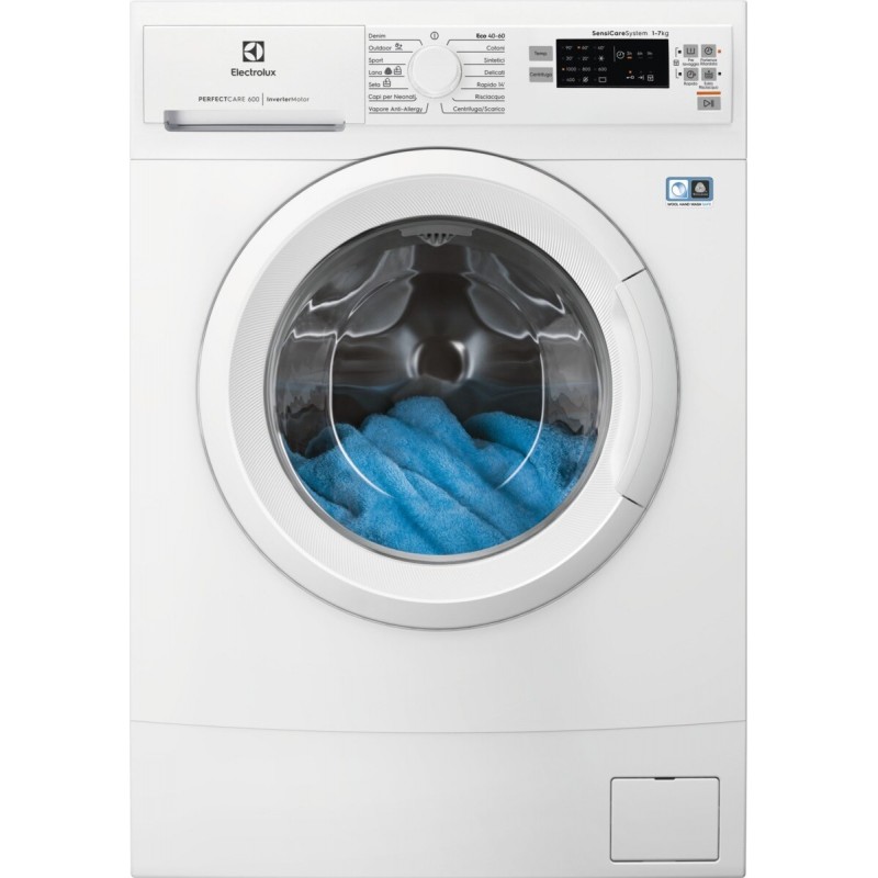 Electrolux EW6S570I washing machine Front-load 7 kg 1000 RPM C White